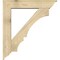 Ekena Millwork Balboa Traditional Rough Sawn Bracket w/ Offset Brace, Douglas Fir, 8"W x 40"D x 44"H BKT0806X40X44BOA01RDF - alternate 4